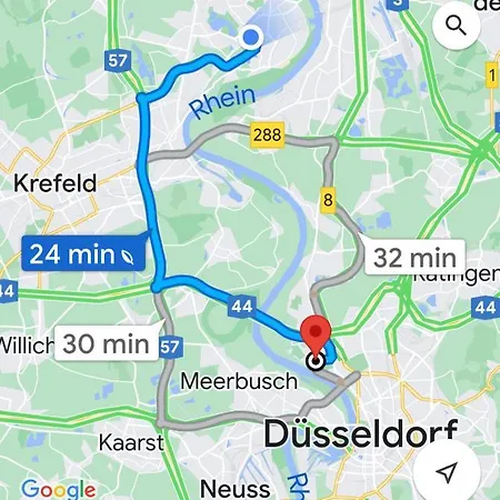 Daire 2 Rooms, Free Parking, 25 Min To Duesseldorf, 150 Mbps Wlan Duisburg