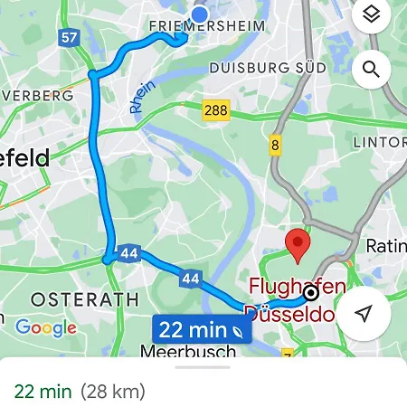 Apartmán 2 Rooms, Free Parking, 25 Min To Duesseldorf, 150 Mbps Wlan Duisburg