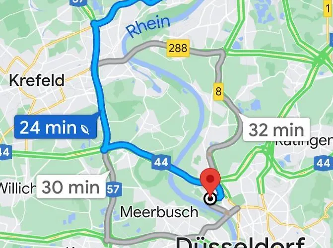 Apartament 2 Rooms, Free Parking, 25 Min To Duesseldorf, 150 Mbps Wlan Duisburg